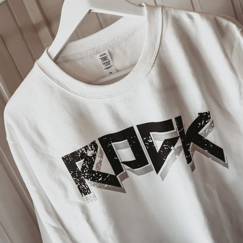Rock white  sweatshirt