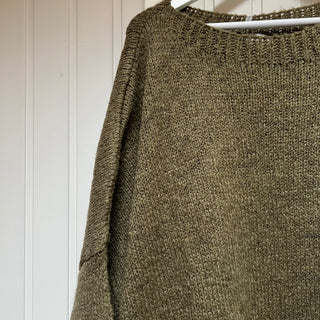 Milano KHAKI SCOOP NECK jumper *NEW*