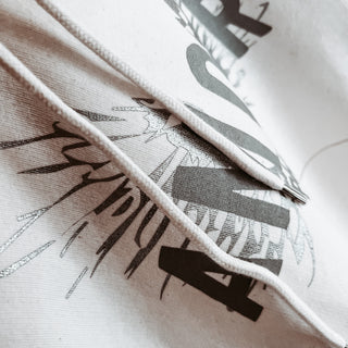 Cream AMOUR silver wings hoody *SALE*