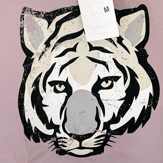 Lilac tiger sweatshirt *super slouchy fit* *NOW HALF PRICE!*