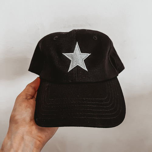 Black STAR baseball cap *NEW*