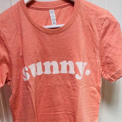 Peach sunnytee (size 10- 12)