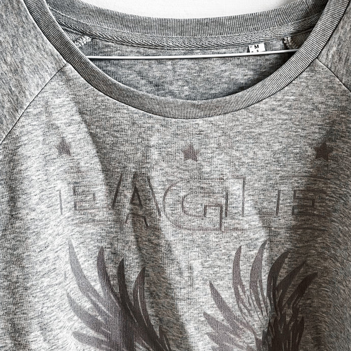 Grey eagle sweatshirt (size 12-14)