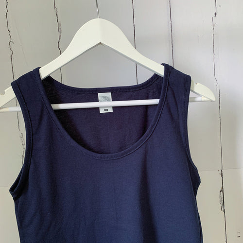 Navy vest  (size 10- 12)