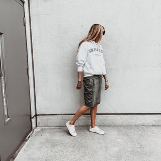 Light khaki ULTIMATE jogger skirt