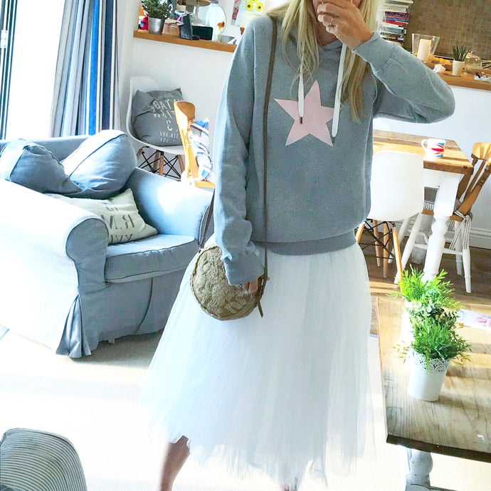 PRE-LOVED pink star hoody