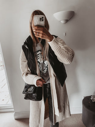 Grey tiger sweatshirt *super slouchy fit* *now half price*