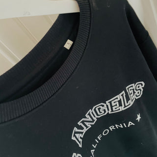 Black Los Angeles super slouchy sweatshirt - size 12-14