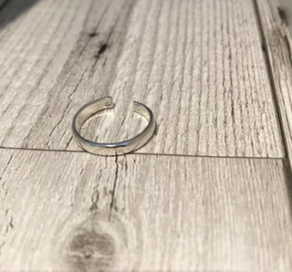Sterling silver toe ring