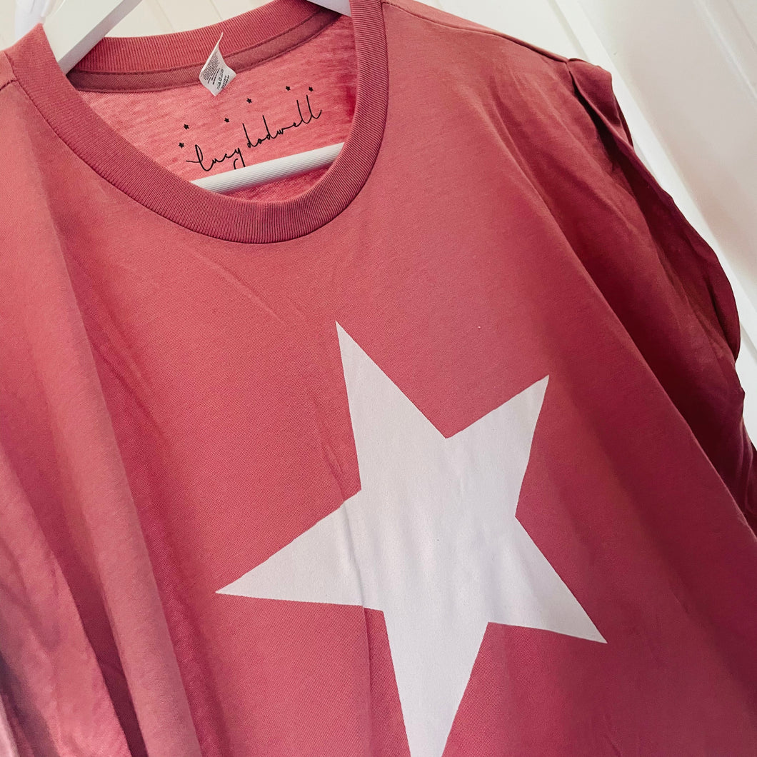 Cranberry star floaty tank (uk 12-14)