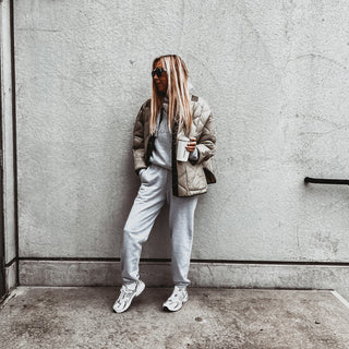 COLLEGE grey  NEW YORK Hoody