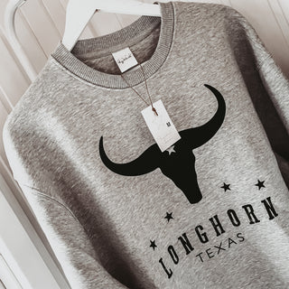 Texas Longhorn bull sweatshirt *super slouchy fit* *NOW JUST HALF PRICE!*