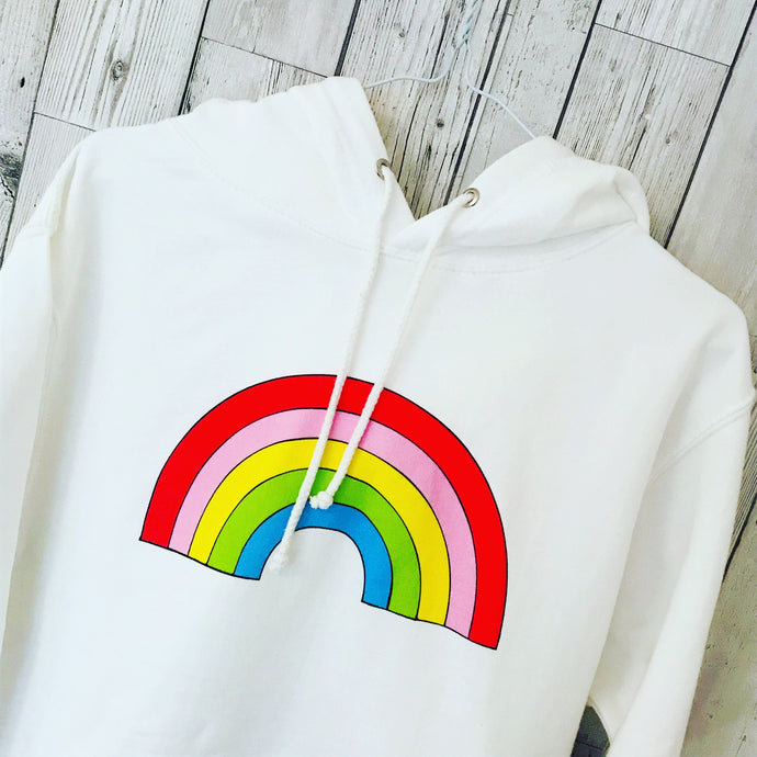 PRE-LOVED rainbow hoody