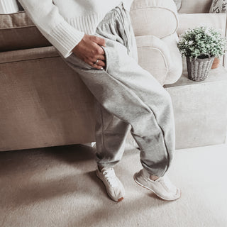Grey Super slouchy joggers
