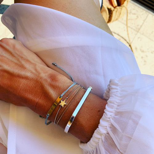 Sterling silver star bracelet *back in stock*