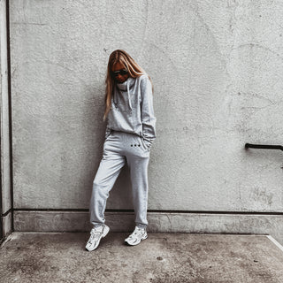 COLLEGE Grey star super slouchy joggers *NEW*