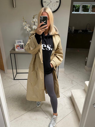 YES black hoody