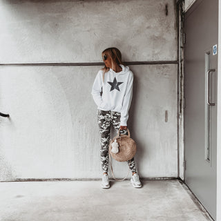 Khaki camo combat jeans *now half price*