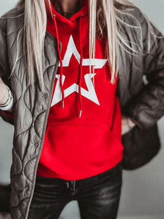 Super striking Red Star hoody *NEW*