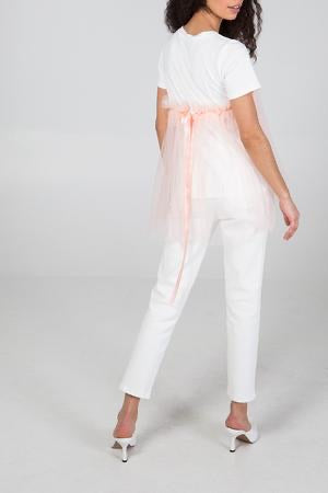 Organza pink vest tee *sample*