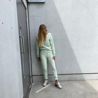 Light mint three stars sweatshirt *SALE* NOW 75% OFF!!!!!