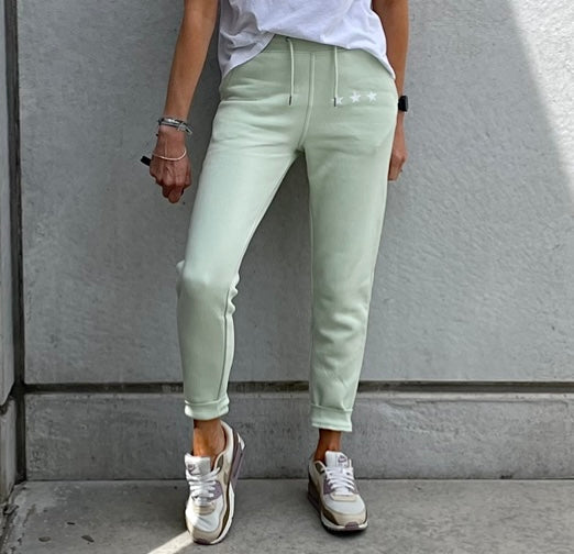 Light mint RELAXED IBIZA joggers *relaxed fit*