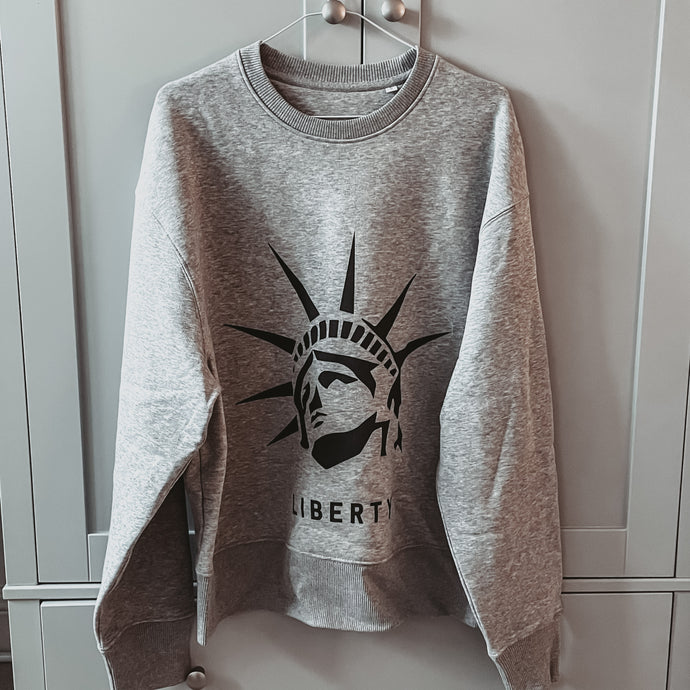 Grey Liberty sweatshirt - size 12