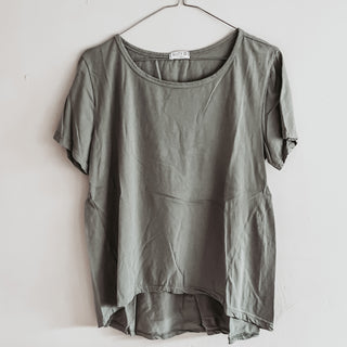 THE PERFECT LIGHT KHAKI TEE