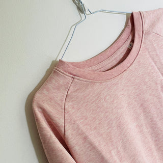 SAMPLE heather pink sweatshirt