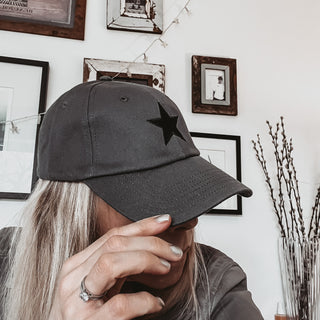 Dark grey STAR baseball cap *NEW*