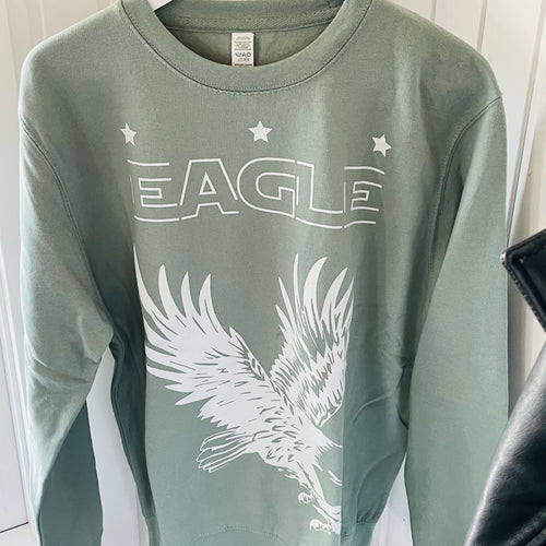 Light green khaki eagle