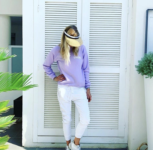 PRE-LOVED lilac local sweatshirt