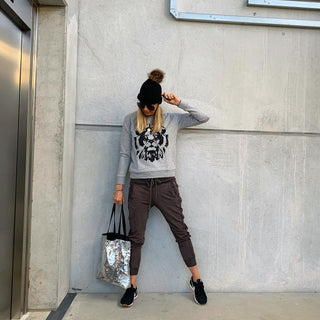 Deep chocolate brown ULTIMATE joggers