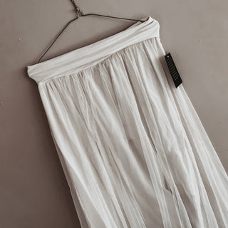 Paris TULLE skirt - vintage white