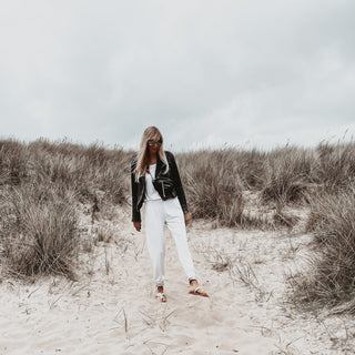 Short sleeved WHITE jumpsuit