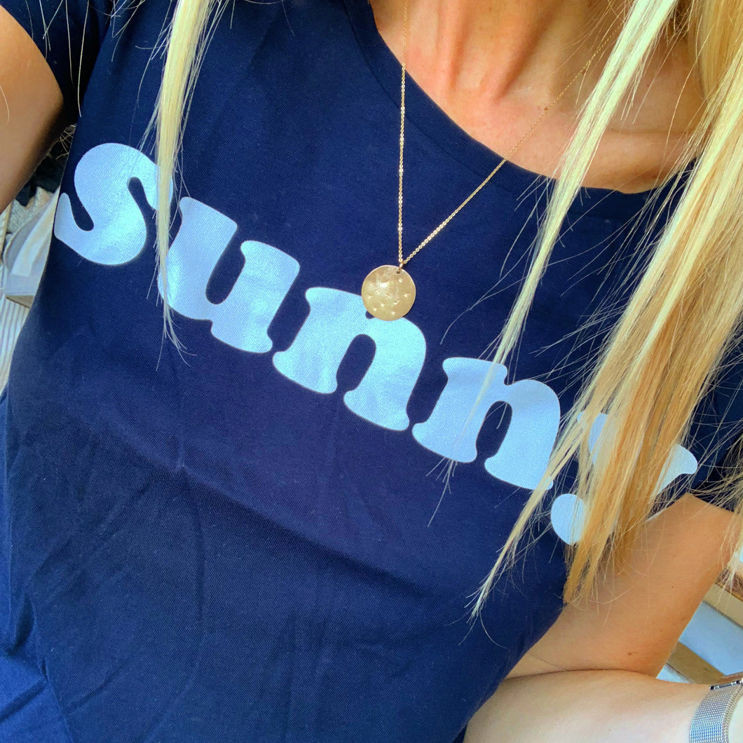 Navy sunny tee (medium)