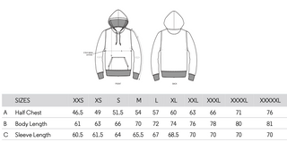 Super slouchy white LOS ANGELES hoody *super slouchy fit*
