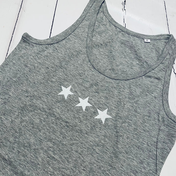 Grey stars vest *SALE*