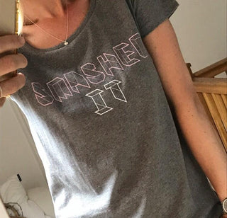 Smashed it tee (L)
