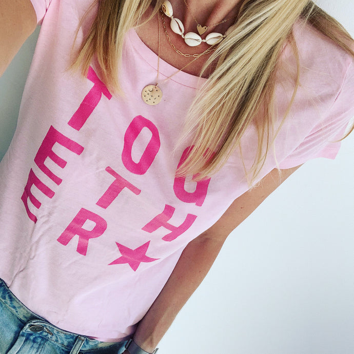 Pink together tee *SALE*