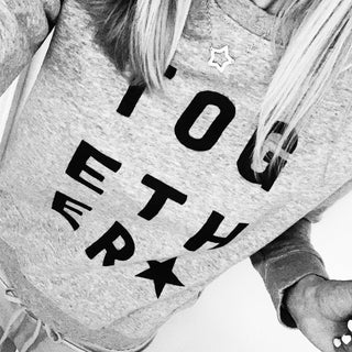 TOGETHER sweatshirt *raising money to help those in most need in Ukraine* *relaxed fit*