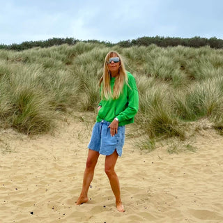 ULTIMATE NEON GREEN  super slouchy hoody