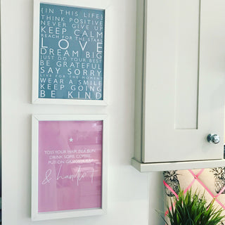 Handle it A4 print (pink or grey)