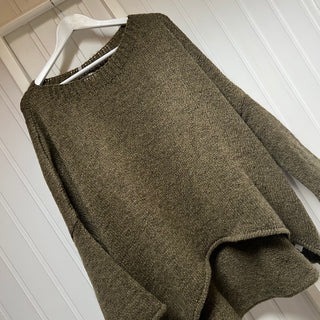 Milano KHAKI SCOOP NECK jumper *NEW*