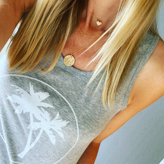 Grey palm vest *SALE*