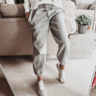 Grey Super slouchy joggers