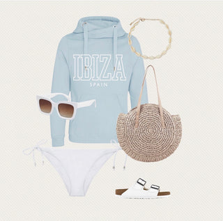 COLLEGE blue IBIZA Hoody *NEW*