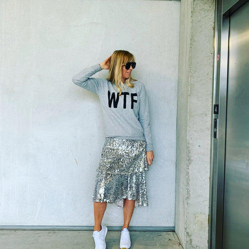 WTF sweatshirt *pre-loved*