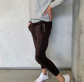 Deep chocolate brown ULTIMATE joggers