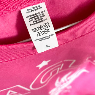 Neon pink eagle sweatshirt (size 16)